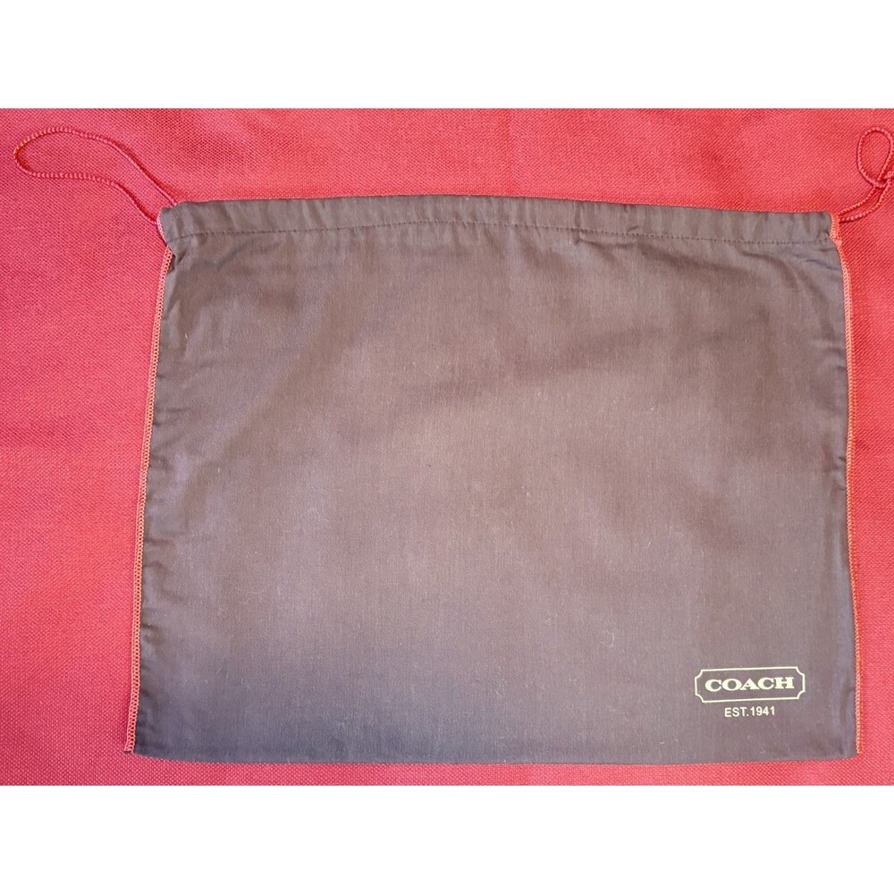 Coach Dustcover For Handbag -- Approx 19x15" -- Drawstring